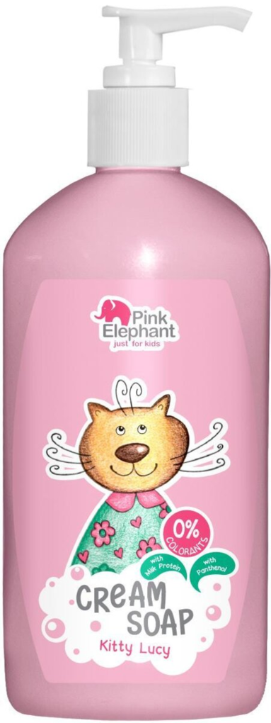 Крем-мило Pink Elephant рідке дитяче, Кішечка Муся, 250 мл