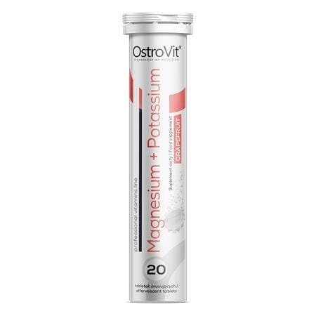 Магнію цитрат + Калій OstroVit Magnesium Citrate + Potassium грейпфрут, 20 таблеток