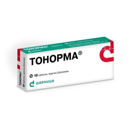 Тонорма таблетки, в/о №10