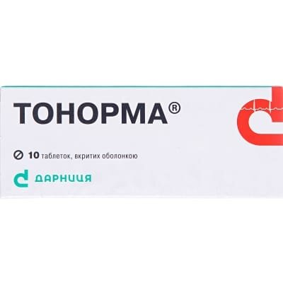 Тонорма таблетки, в/о №10