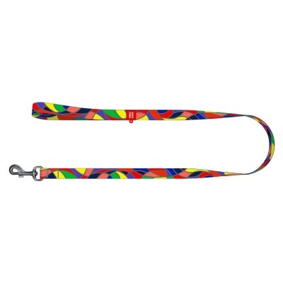 Повідець Collar WAUDOG Nylon малюнок Вітраж, ширина 15 мм довжина 122 см