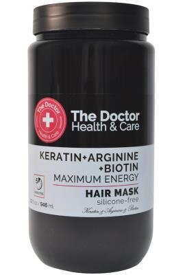 Маска для волосся The Doctor Health & Care Keratin + Arginine + Biotin, 946 мл