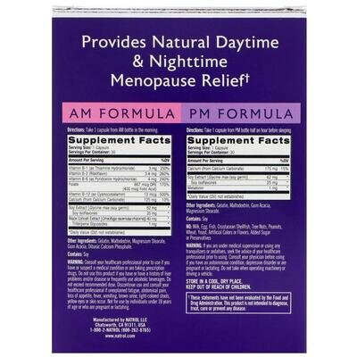 Комплекс при менопаузі Natrol Complete Balance for Menopause, 2 флакони по 30 капсул