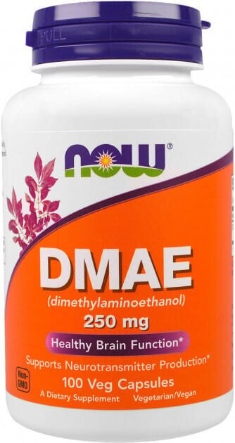 Диметиламіноетанол NOW DMAE 250 мг вег. капсули №100