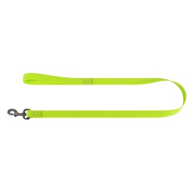 Повідець Collar WAUDOG Waterproof водостійкий, ширина 15 мм довжина 122 см, салатовий