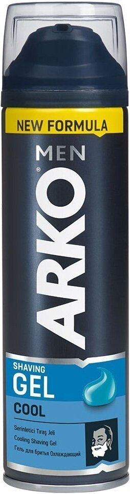 Гель для гоління Arko Men Cool з охолоджуючим ефектом, 200 мл