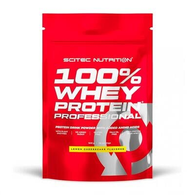 Протеїн Scitec Nutrition 100% Whey Protein Prof, лимонний чізкейк, 500 г