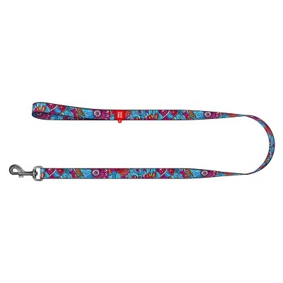 Повідець Collar WAUDOG Nylon малюнок Літо, ширина 15 мм довжина 122 см