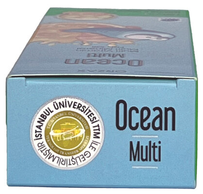 Вітаміни та мінерали для дітей Orzax Ocean Multi сироп зі смаком меду та апельсину, 150 мл
