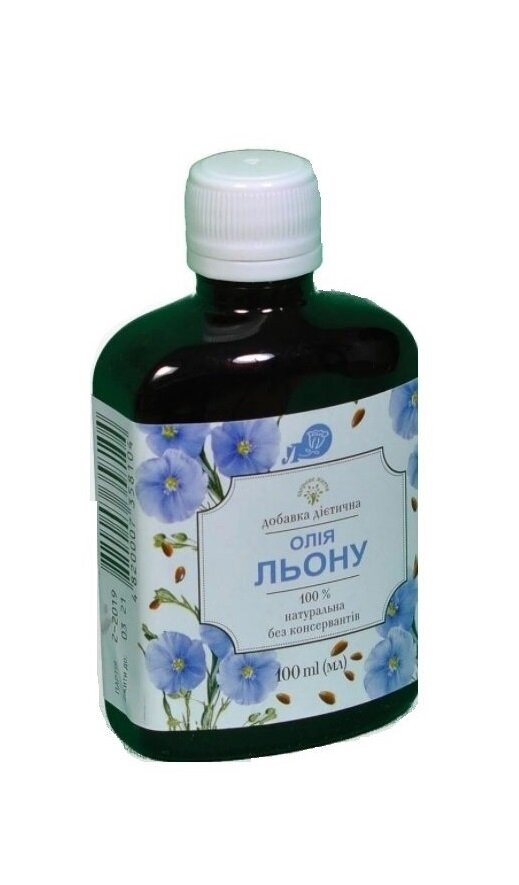 Льону олія по 100 мл у флак.