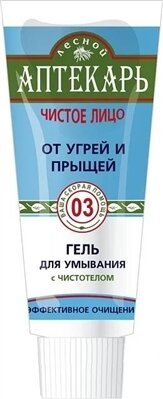 Гель для вмивання Лесной Аптекарь від вугрів і прищів, 100 мл