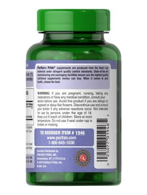 Розторопша Puritan's Pride Milk Thistle Extract 1000 мг, 180 гелевих капсул