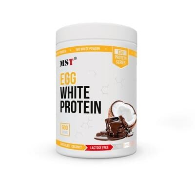 Протеїн яєчний MST Nutrition EGG White Protein шоколад та кокос, 36 порцій, 900 г
