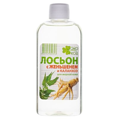Лосьйон для обличчя Екокод з женьшенем та каланхое, 100 мл