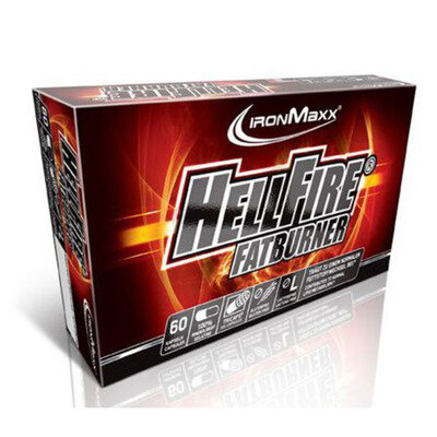 Жироспалювач IronMaxx Hellfire Fatburner, 60 капсул