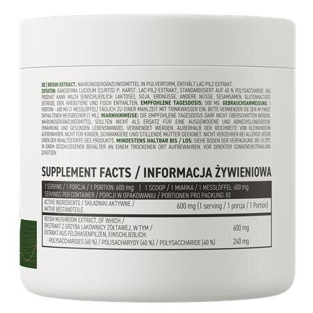 Гриб Рейші OstroVit Reishi Extract, 50 г
