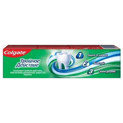 Зубна паста Colgate Потрійна дія Натуральна м'ята, 150 мл