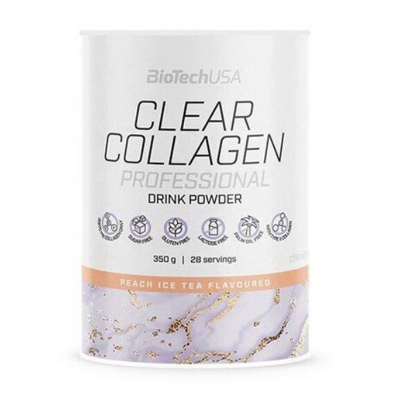 Коллаген Biotech Clear Collagen персиковий чай, 350 г