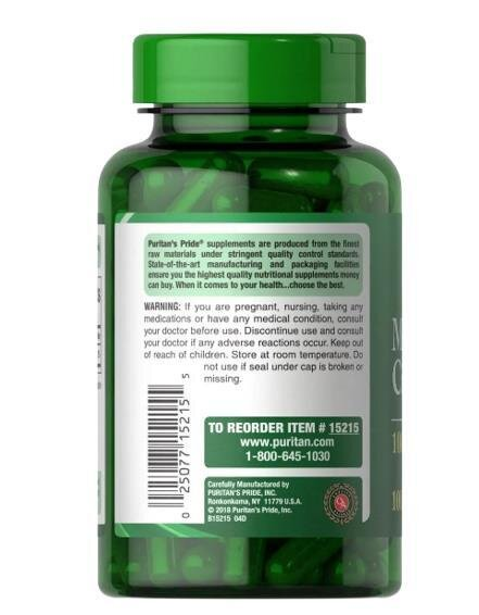 Магній Цитрат Puritan's Pride Magnesium Citrate 100 мг, 100 капсул