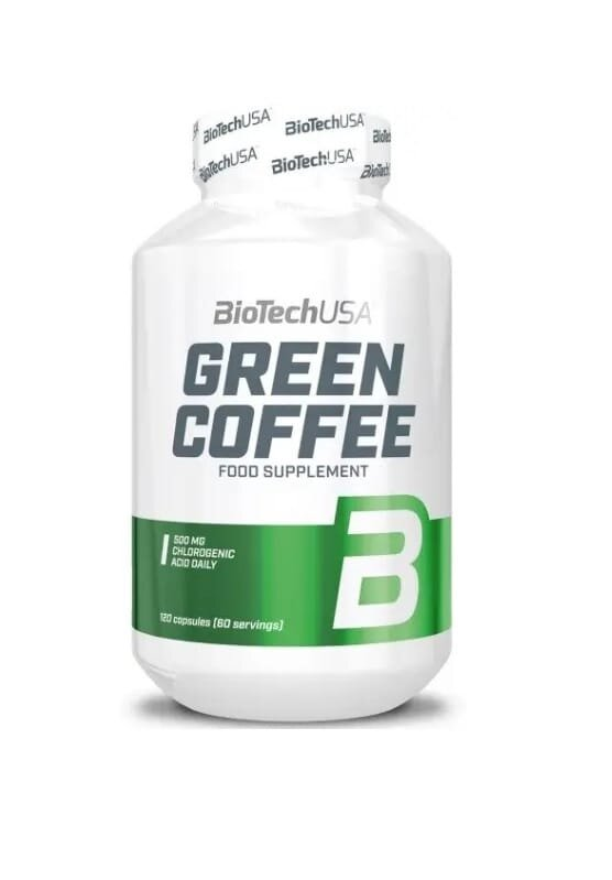 Жироспалювач Biotech Green Coffee, 120 капсул