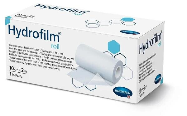 Пов'язка плівкова Hydrofilm Roll прозора 10 см х 2 м, 1 шт