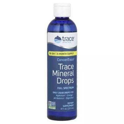 Концентровані мікроелементи Trace Minerals ConcenTrace Full Spectrum у краплях, 237 мл