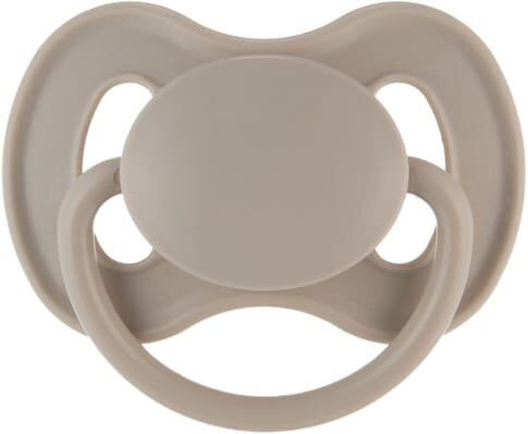 Пустушка латексна Canpol Babies 23/224_bei кругла 6-18 місяців, 1 шт