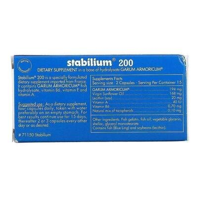 Стабіліум 200 Nutricology Stabilium, 30 капсул