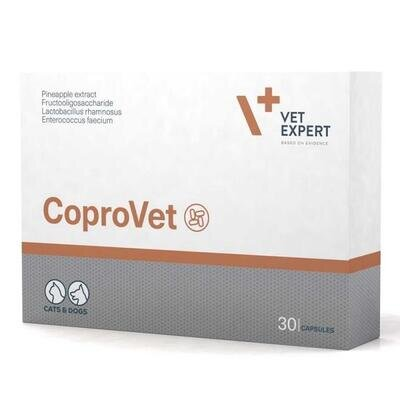 КопроВет VetExpert CoproVet для котів та собак, 30 капсул