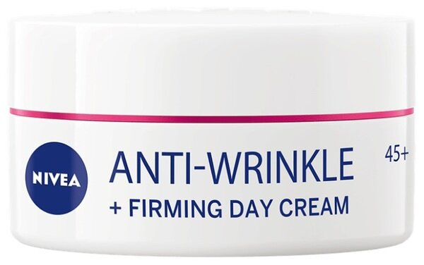 Крем для обличчя Nivea Проти зморшок + пружність 45+ денний, 50 мл
