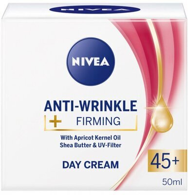 Крем для обличчя Nivea Проти зморшок + пружність 45+ денний, 50 мл