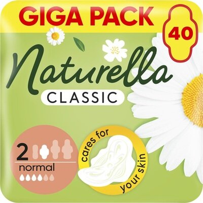 Прокладки гігієнічні Naturella Classic Normal 4 краплі, 40 шт