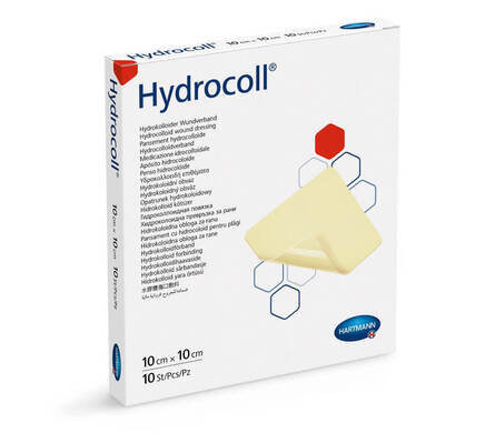Пов'язка гідроколоїдна Hydrocoll 10 см х 10 см, 1 штука