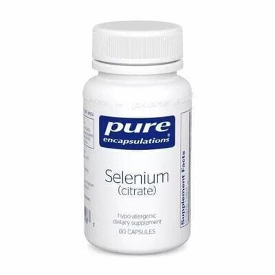 Селен (цитрат) Pure Encapsulations Selenium (citrate), 60 капсул