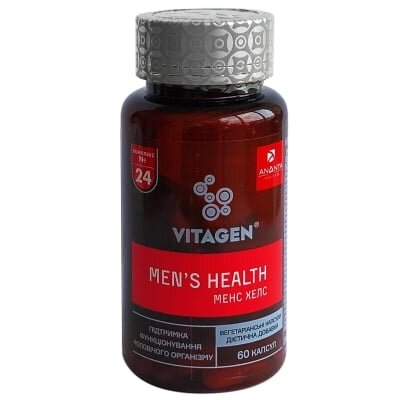 Вітаджен №24 MANS HEALTH Менс хелс капсули №60 у флак.