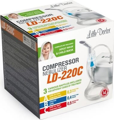 Інгалятор (небулайзер) Little Doctor LD-220С компресорний