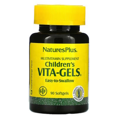 Вітамінний комплекс для дітей Nature's Plus Children's Vita-Gels, апельсин, 90 капсул