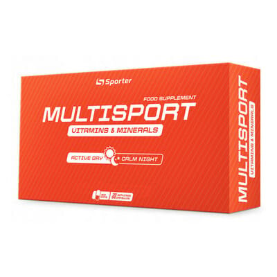 Вітаміни Sporter MultiSport Day/Night, 60 капсул