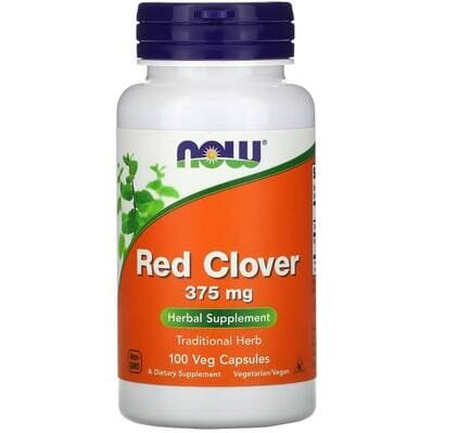 Червона конюшина NOW Red Clover 375 мг вег. капсули №100
