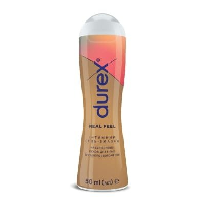 Інтимний гель-змазка Durex Real Feel для анального сексу (лубрикант), 50 мл