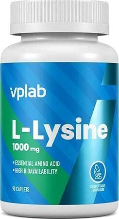 L-лізин VPLab L-Lysine 1000 мг капсули №90