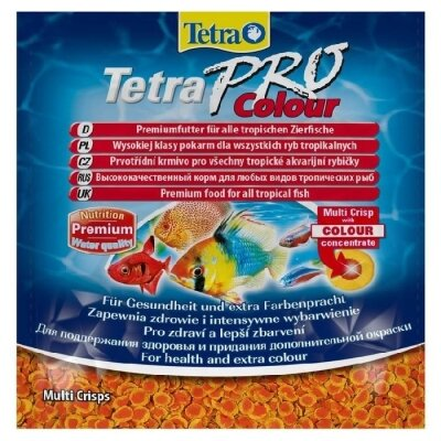 Корм для акваріумних риб Tetra TetraPRO Colour чіпси, 12 г