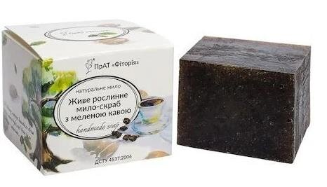 Мило живе Фіторія-скраб з кавою, 110 г