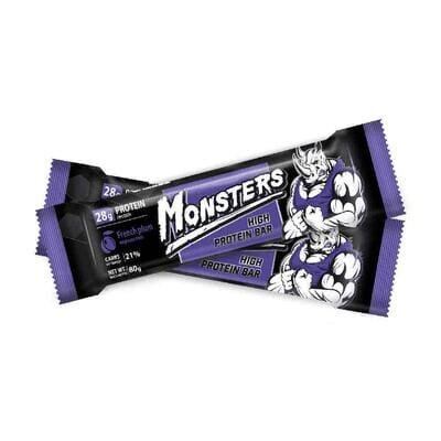 Батончик протеїновий Monsters High Protein Bar з чорносливом, 80 г