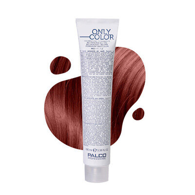 Крем-фарба для волосся Palco Professional Only Color безаміачна № 6.6 блонд темно-червоний, 100 мл