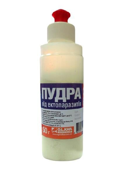 Пудра O.L.KAR від ектопаразитів, 50 г