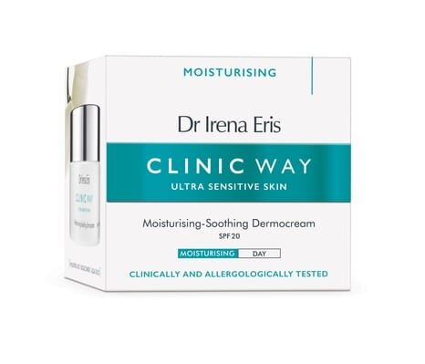 Крем для обличчя Dr. Irena Eris Clinic Way Зволожуючий та заспокійливий денний SPF20, 50 мл