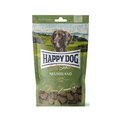 Ласощі м'які Happy Dog Soft Snack Mini Neuseeland для собак дрібних порід, з ягнятком та рисом, 100 г