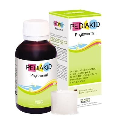 Педіакід PEDIAKID Phytovermil Фітоверміл сироп проти паразитів для дітей, 125 мл