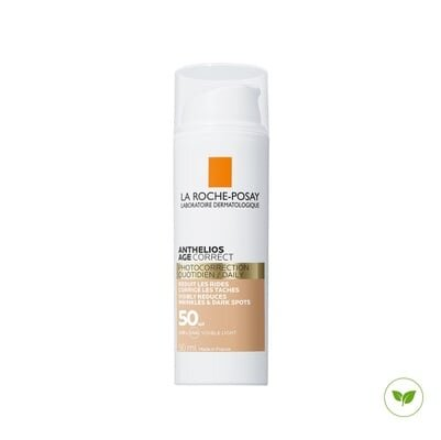 Засіб сонцезахисний La Roche-Posay Anthelios Age Correct з тонуючим ефектом проти зморшок і пігментації, SPF50, 50 мл